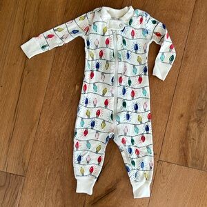 Hanna Anderson Baby Christmas Lights Pajamas